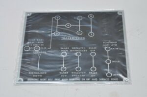 Diamond-T-972-dump-G509-Shifting-Data-Plate-WW2-PETROL-MODEL-201716450497